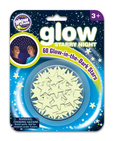 The Original Glow Stars Starry Night 60 stars – White Rabbit Kids